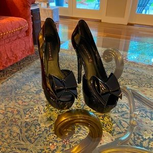 Size 9 Steve Madden patent leather high heels